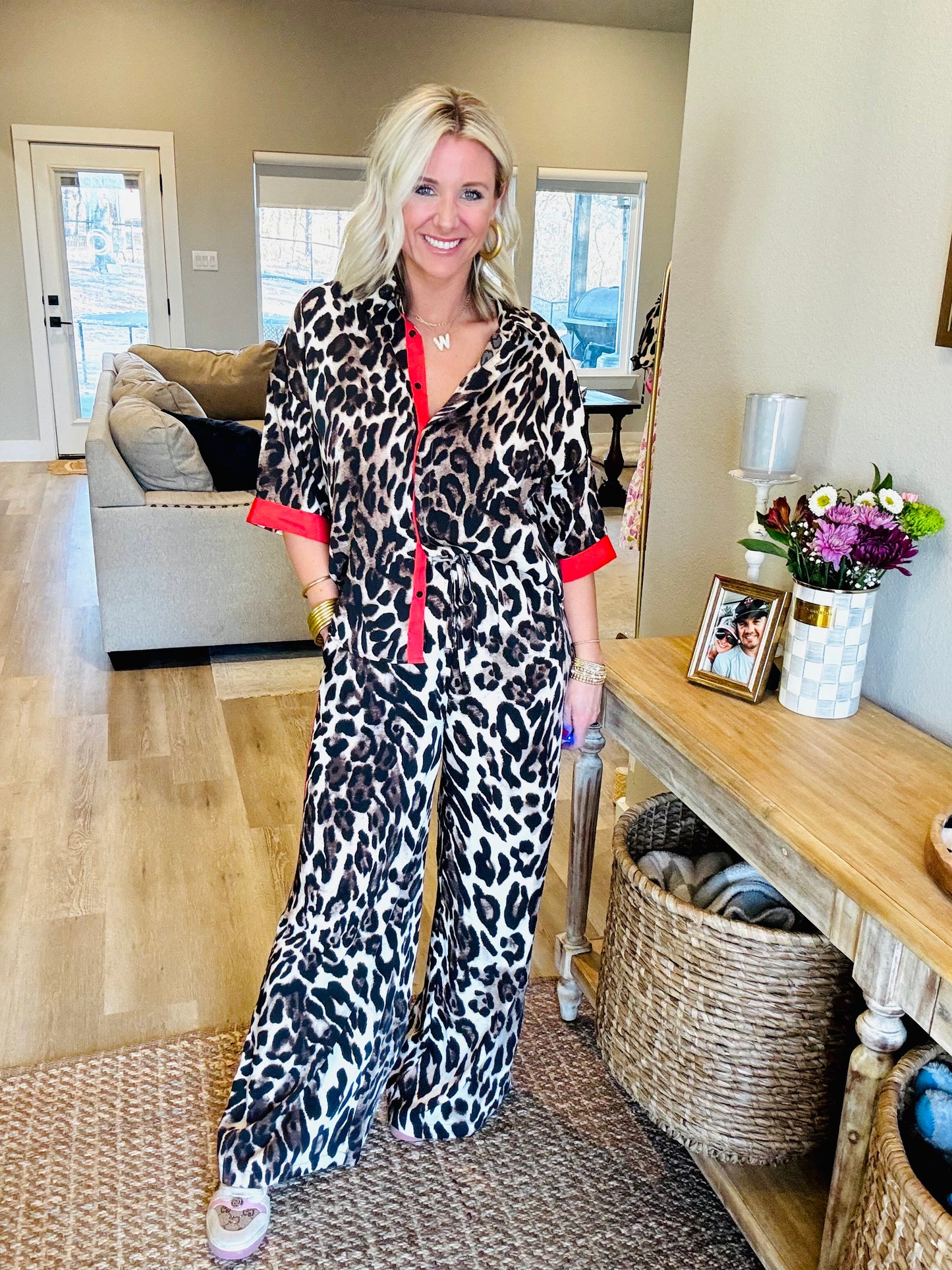 Red Carpet Safari Pants