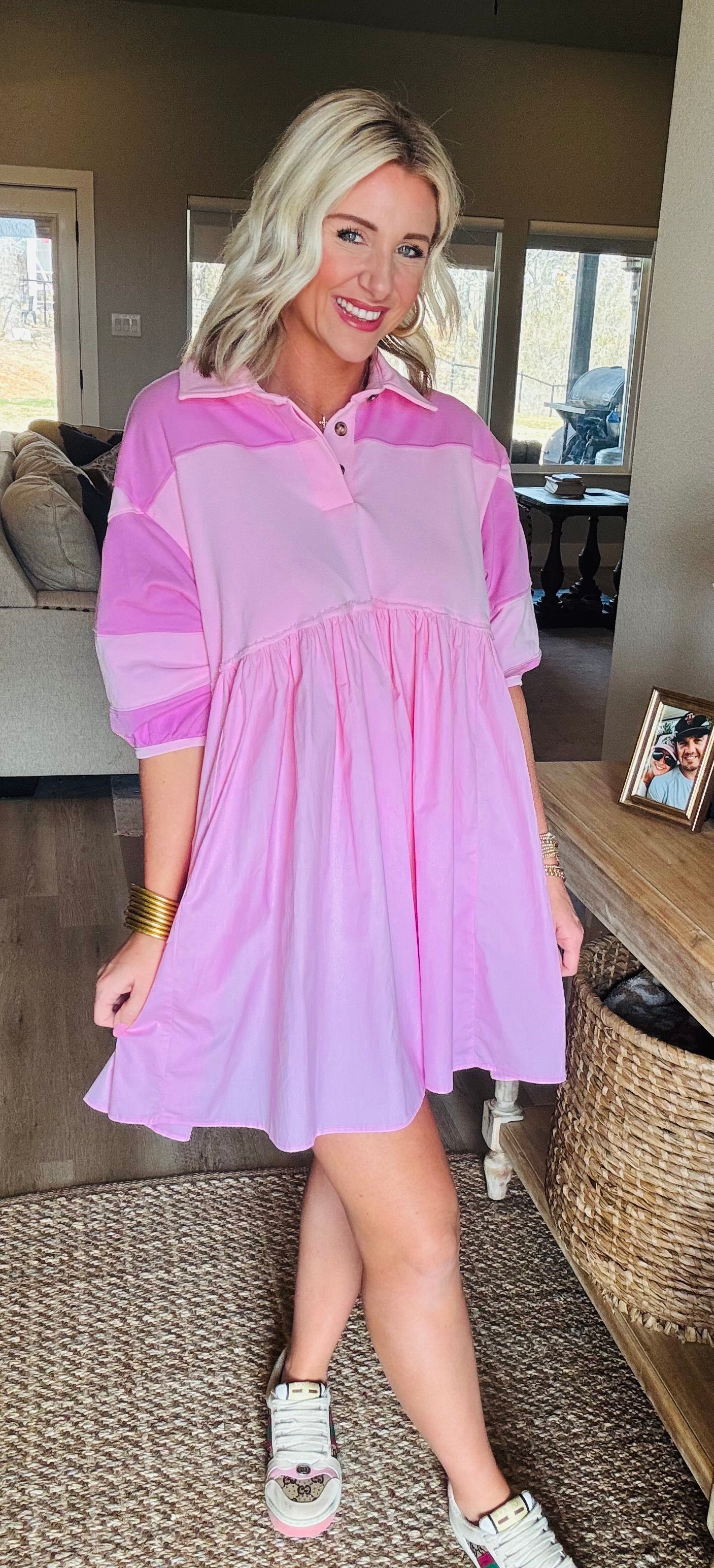 Pinkies Up Dress