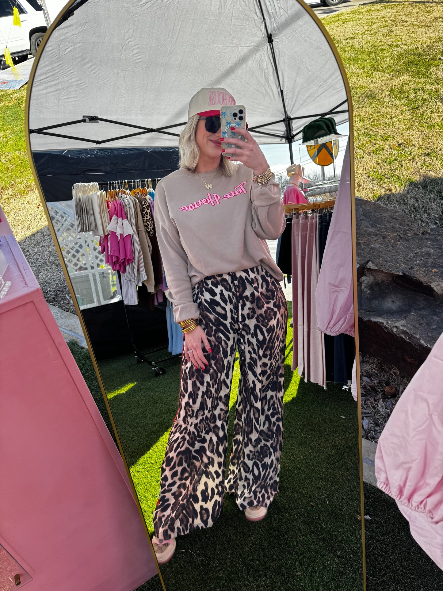 Red Carpet Safari Pants
