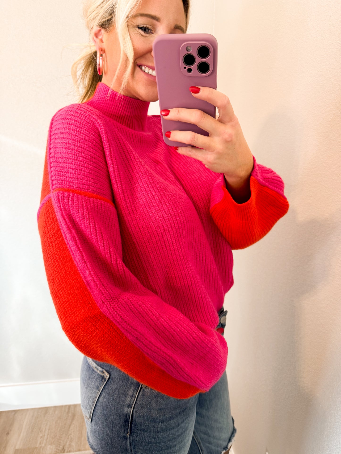 Mally Colorblock Sweater