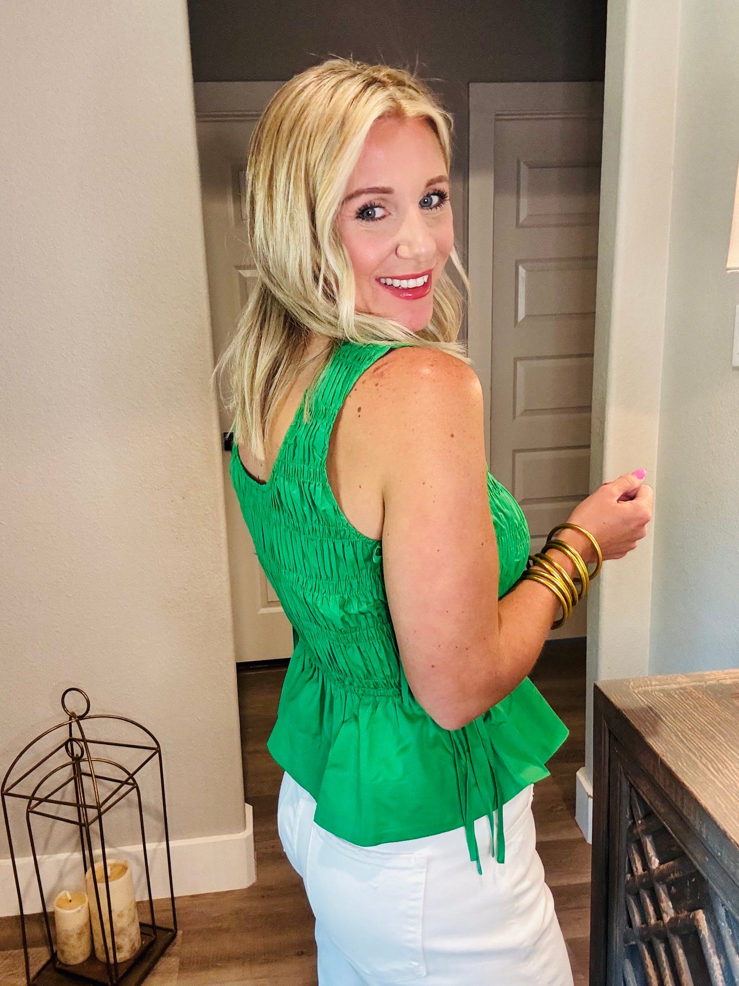 Kelly Coast Peplum Top