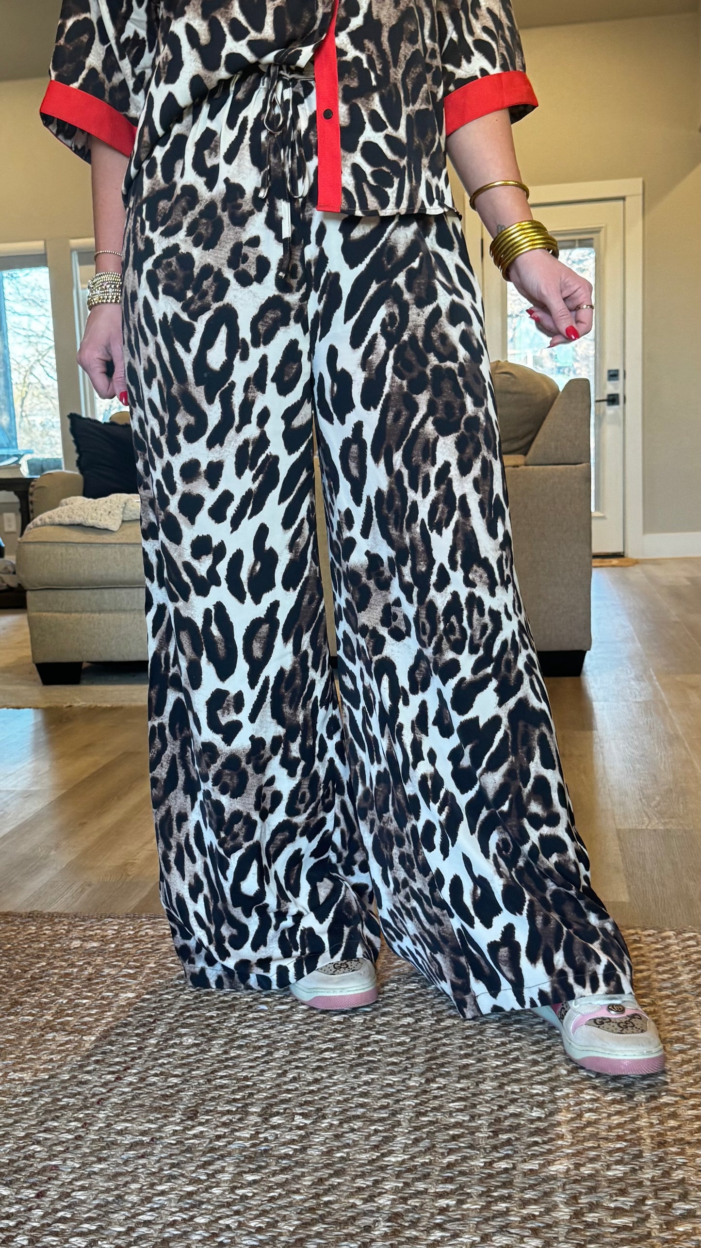Red Carpet Safari Pants