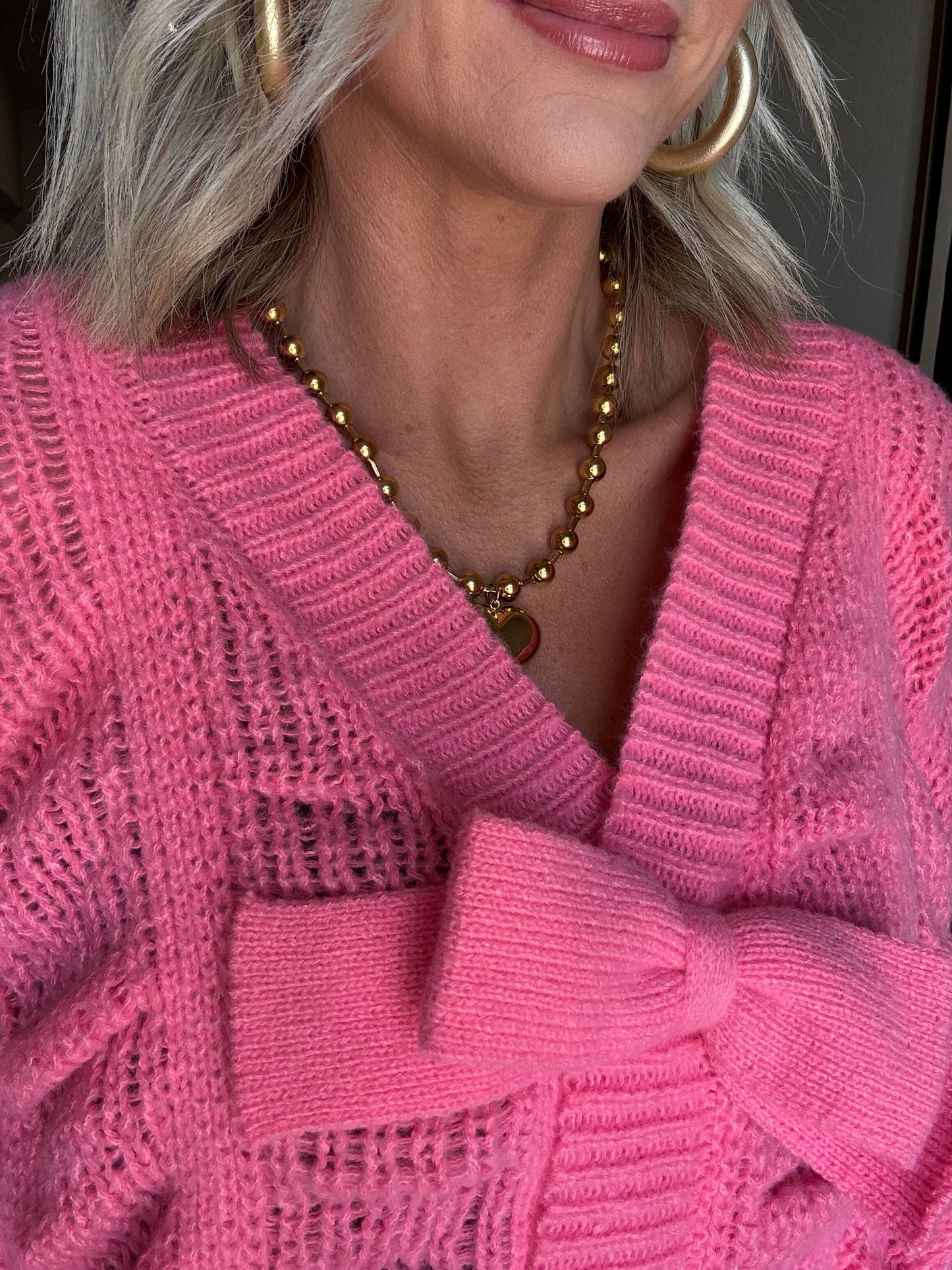 Bubblegum Bow Sweater