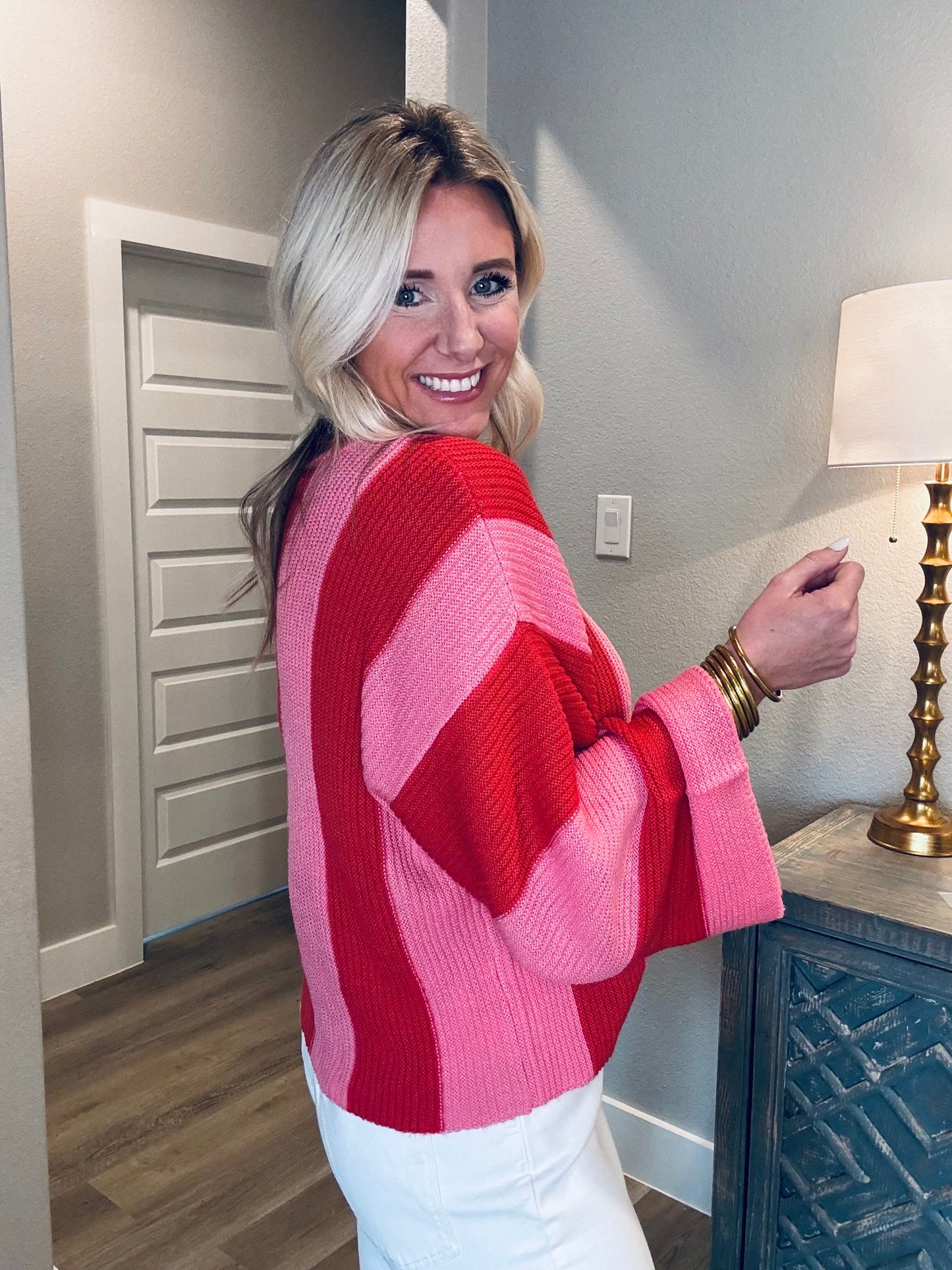 Be Mine Bell Sleeve Sweater