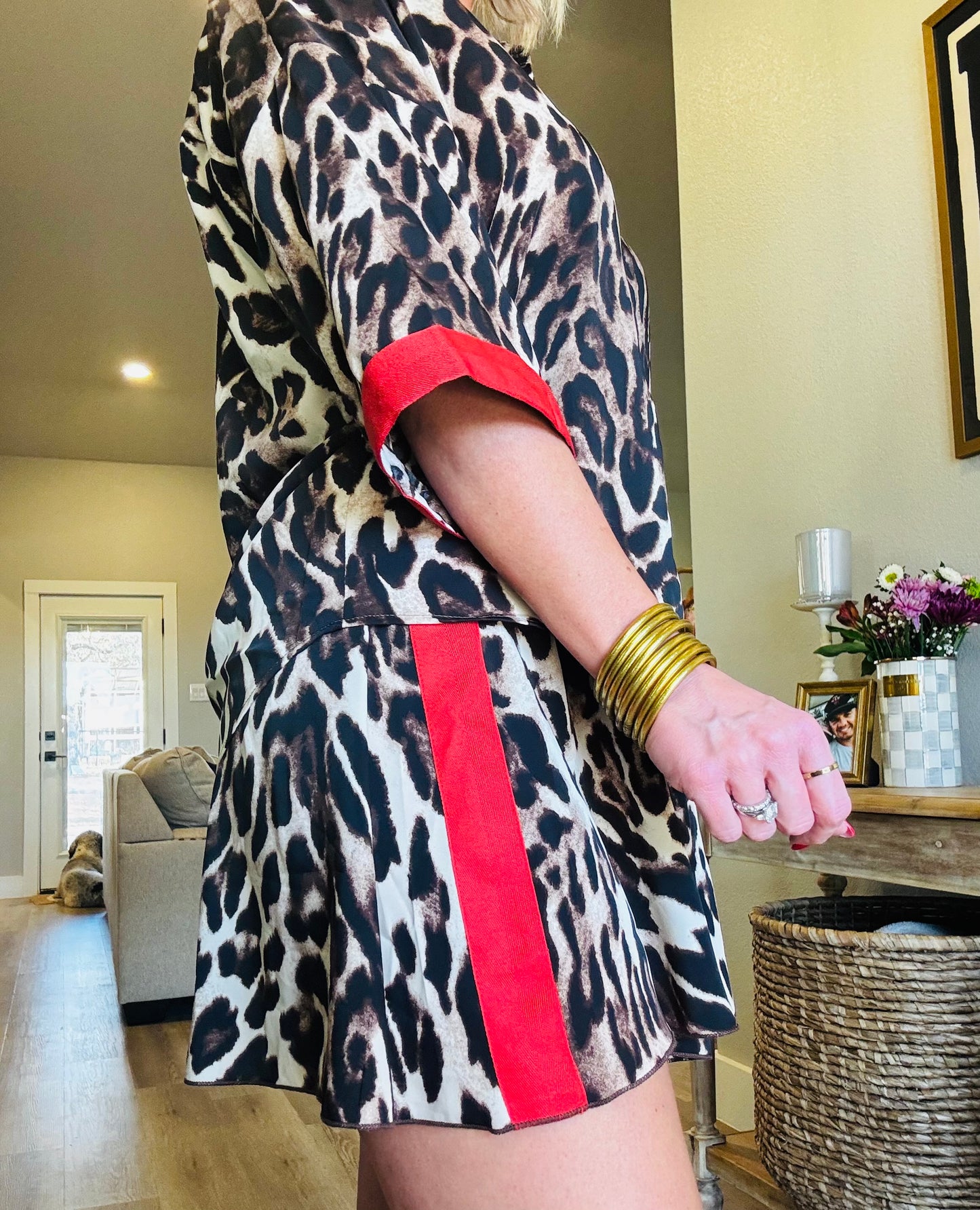 Red Carpet Safari Shorts