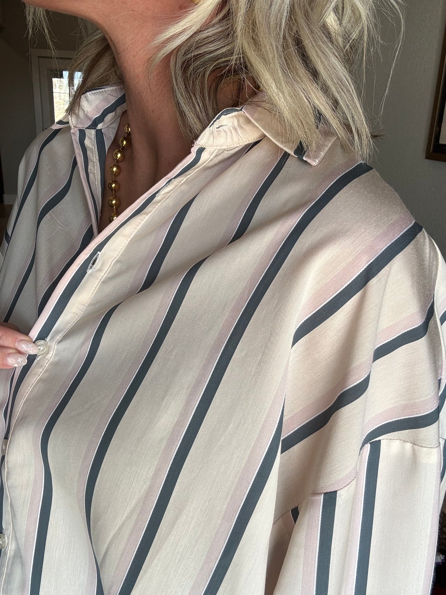 In Her Stripes Top