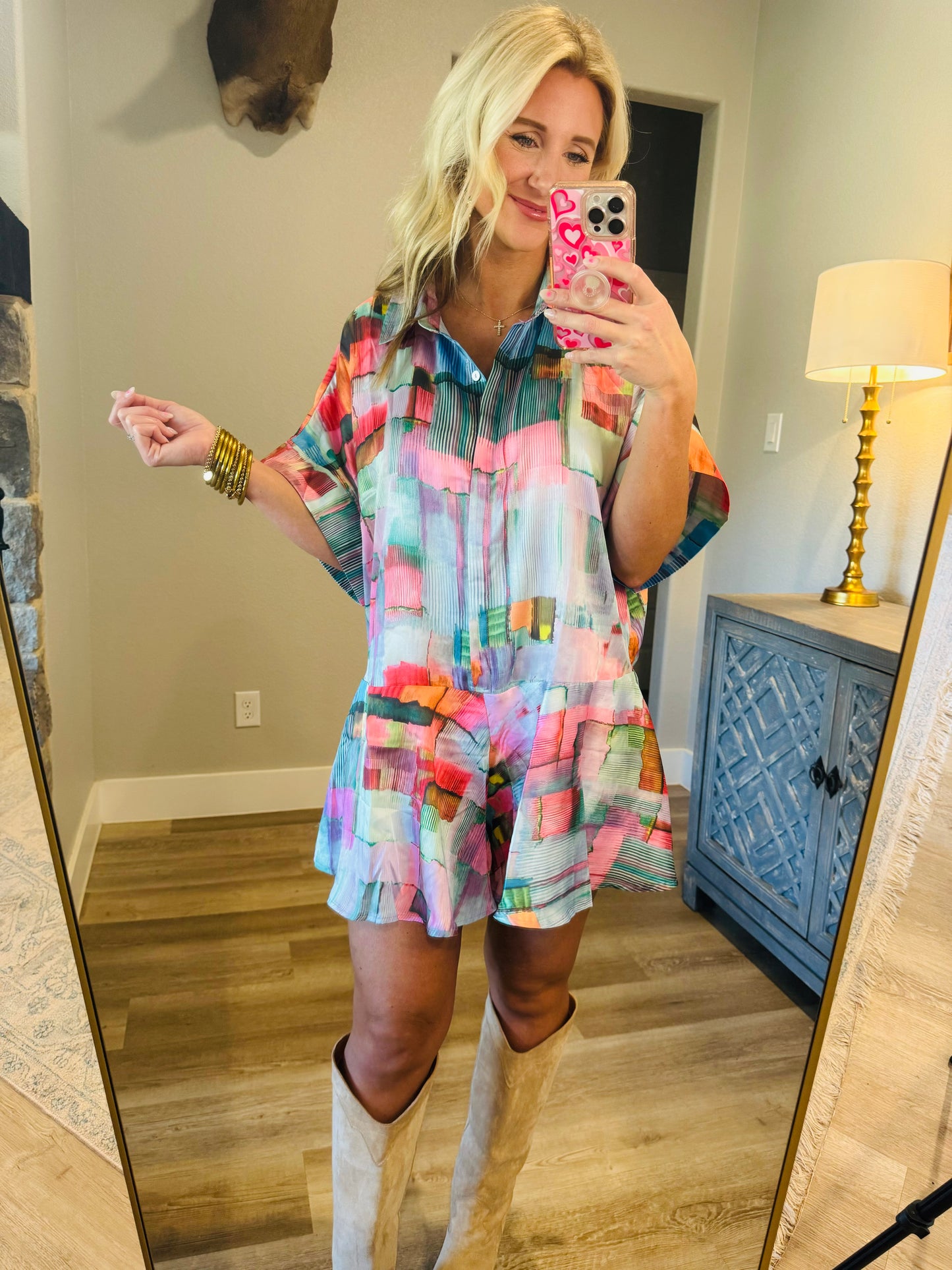 Watercolor Romper