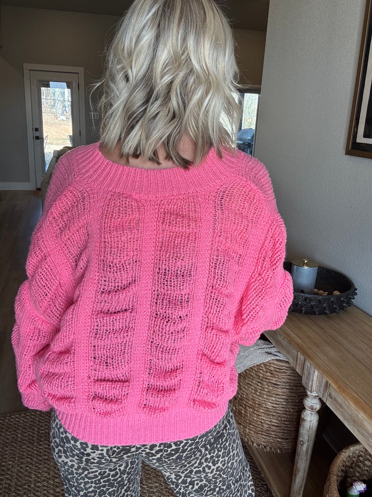 Bubblegum Bow Sweater