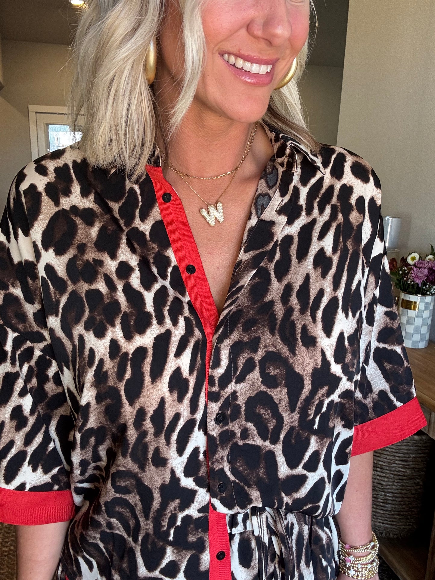 Red Carpet Safari Top