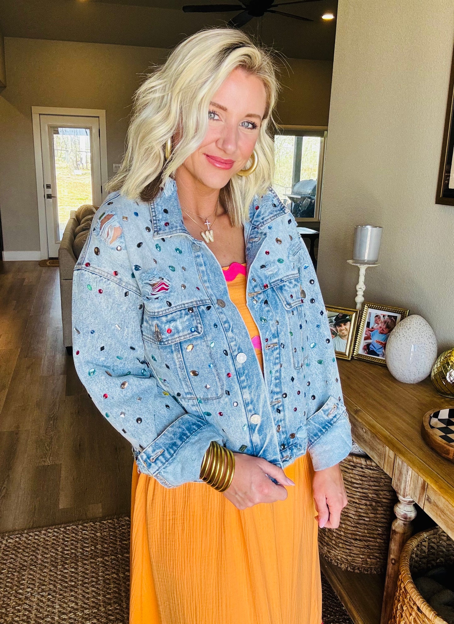 Denim & Rhinestones Jacket
