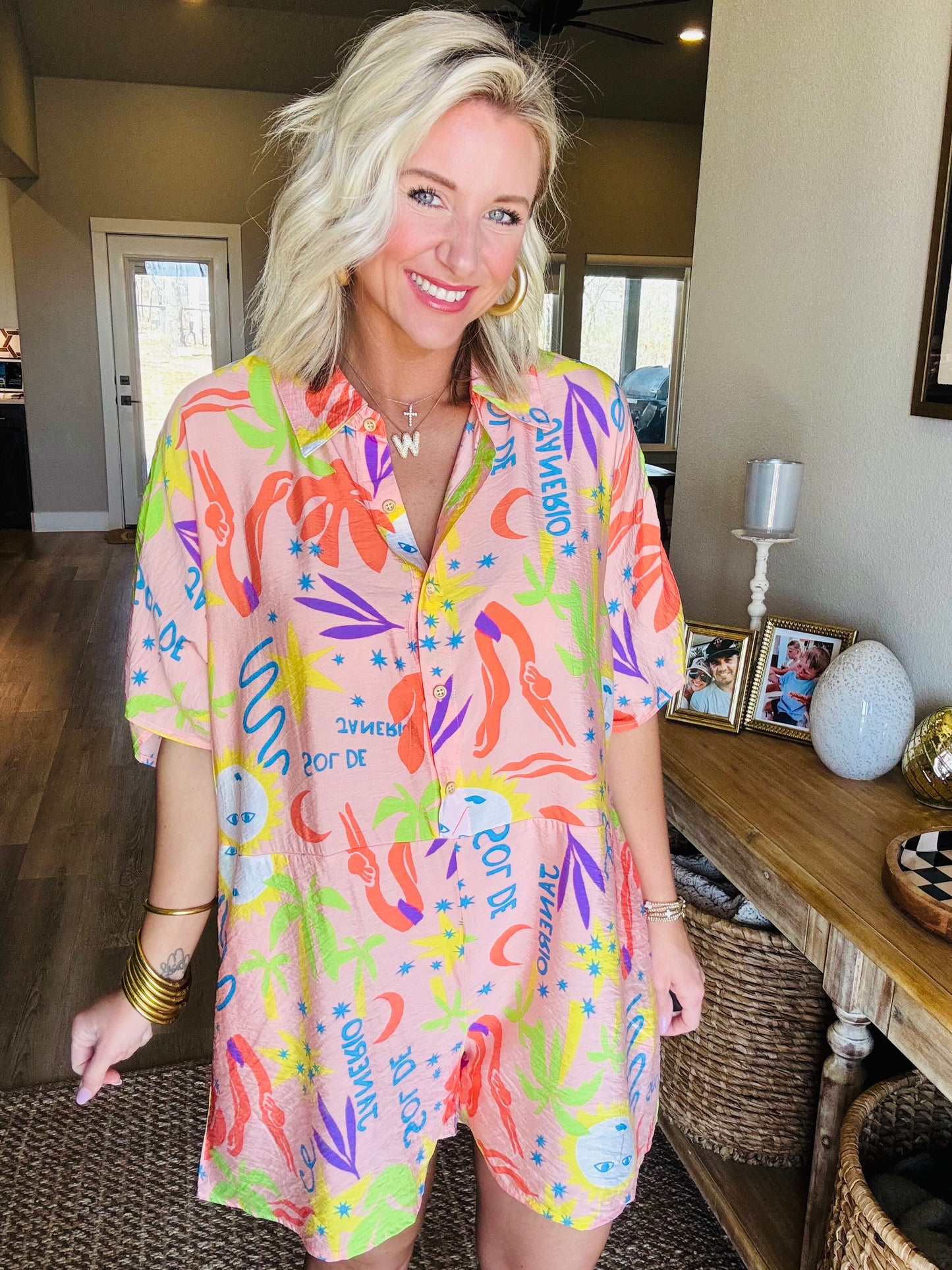 Sandy Beaches Romper