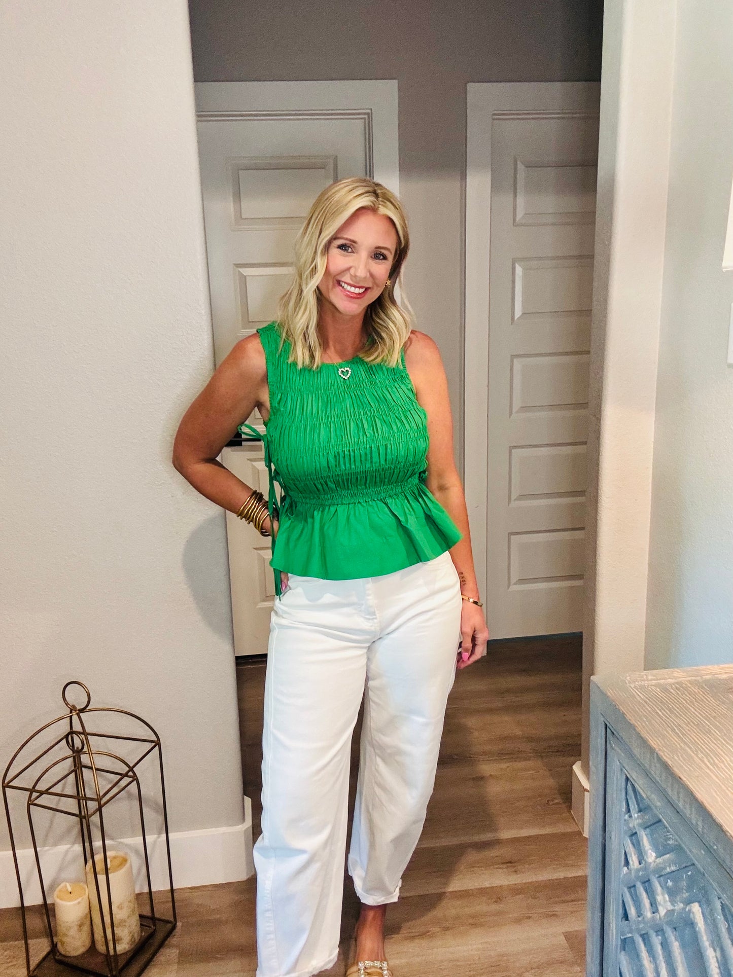 Kelly Coast Peplum Top