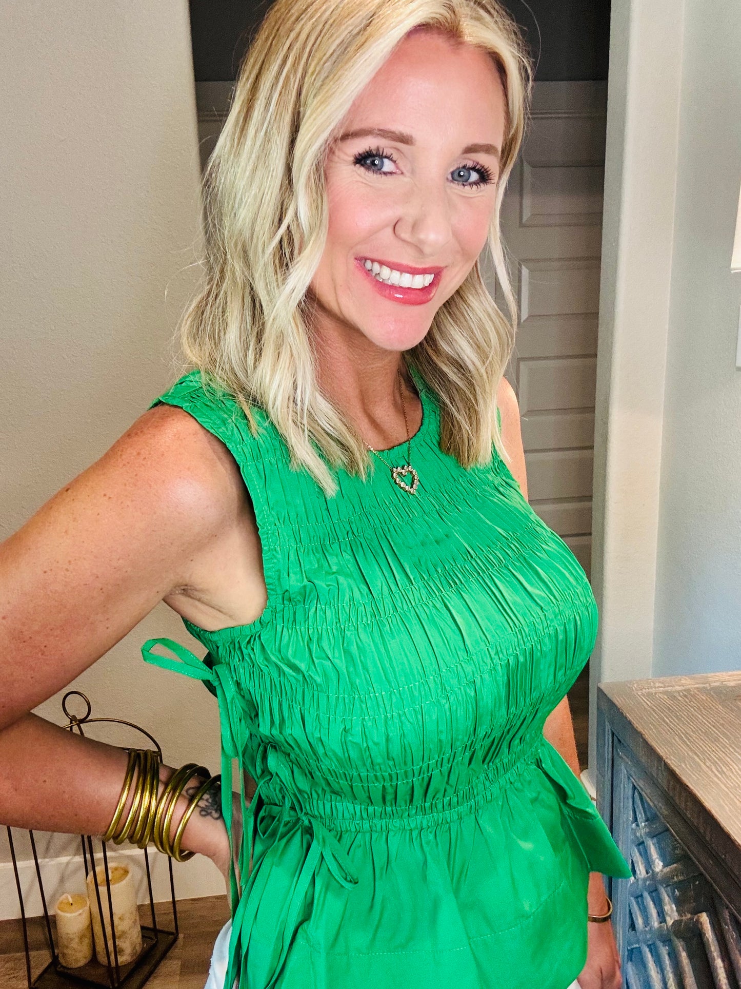 Kelly Coast Peplum Top