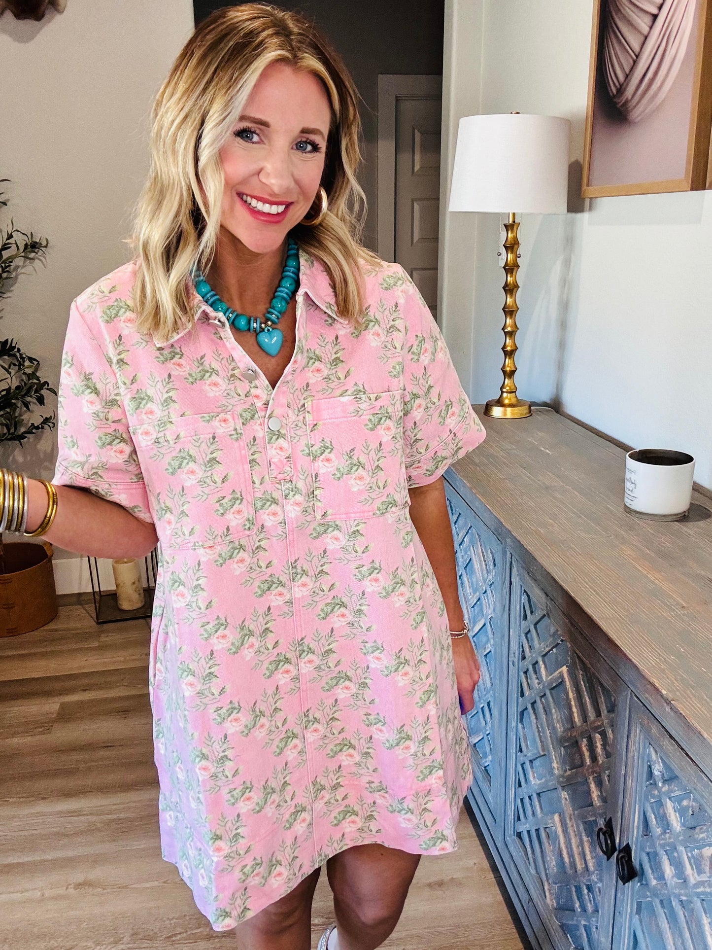 Sweet Spur Denim Dress