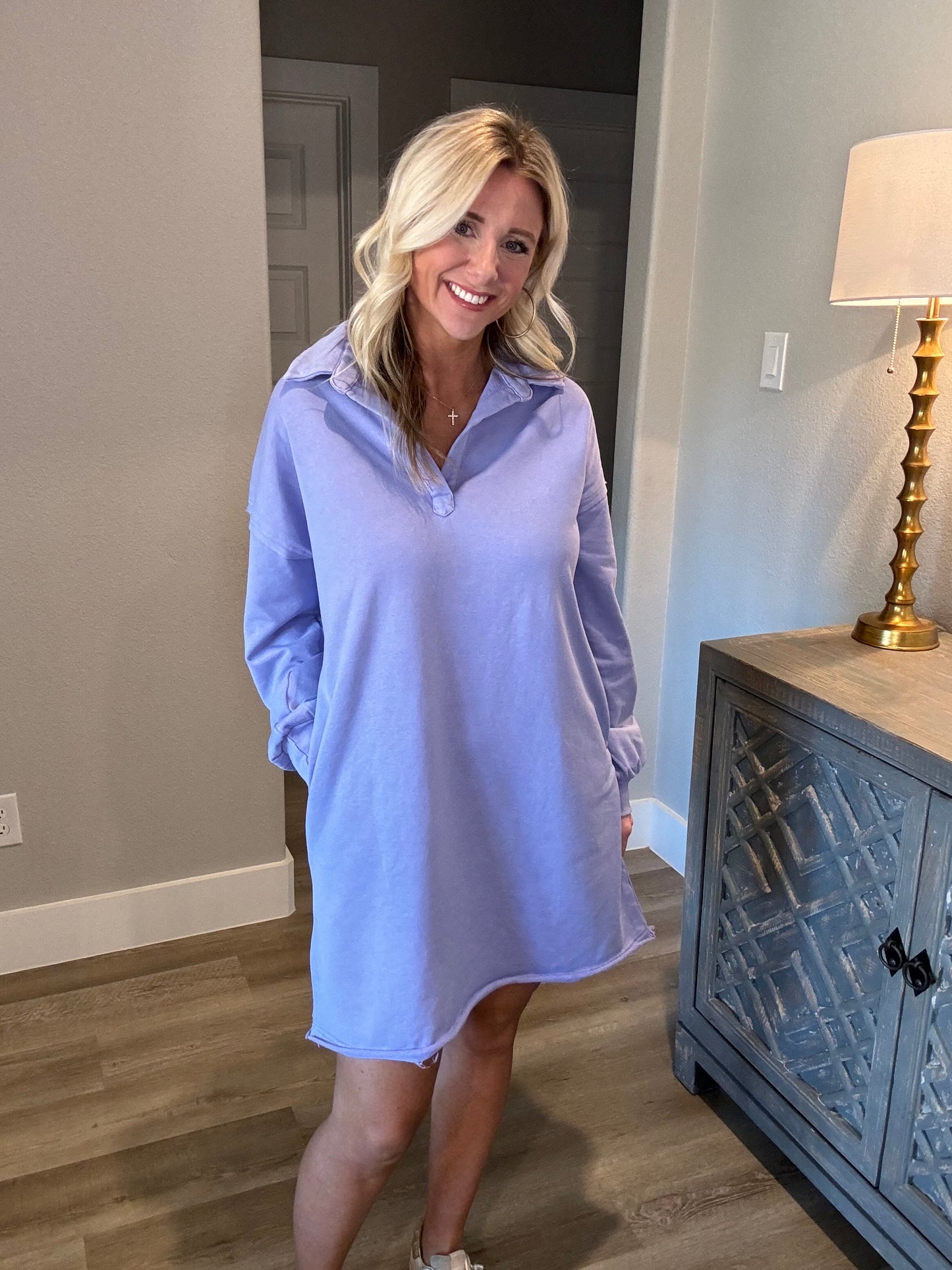 Periwinkle Mini Dress