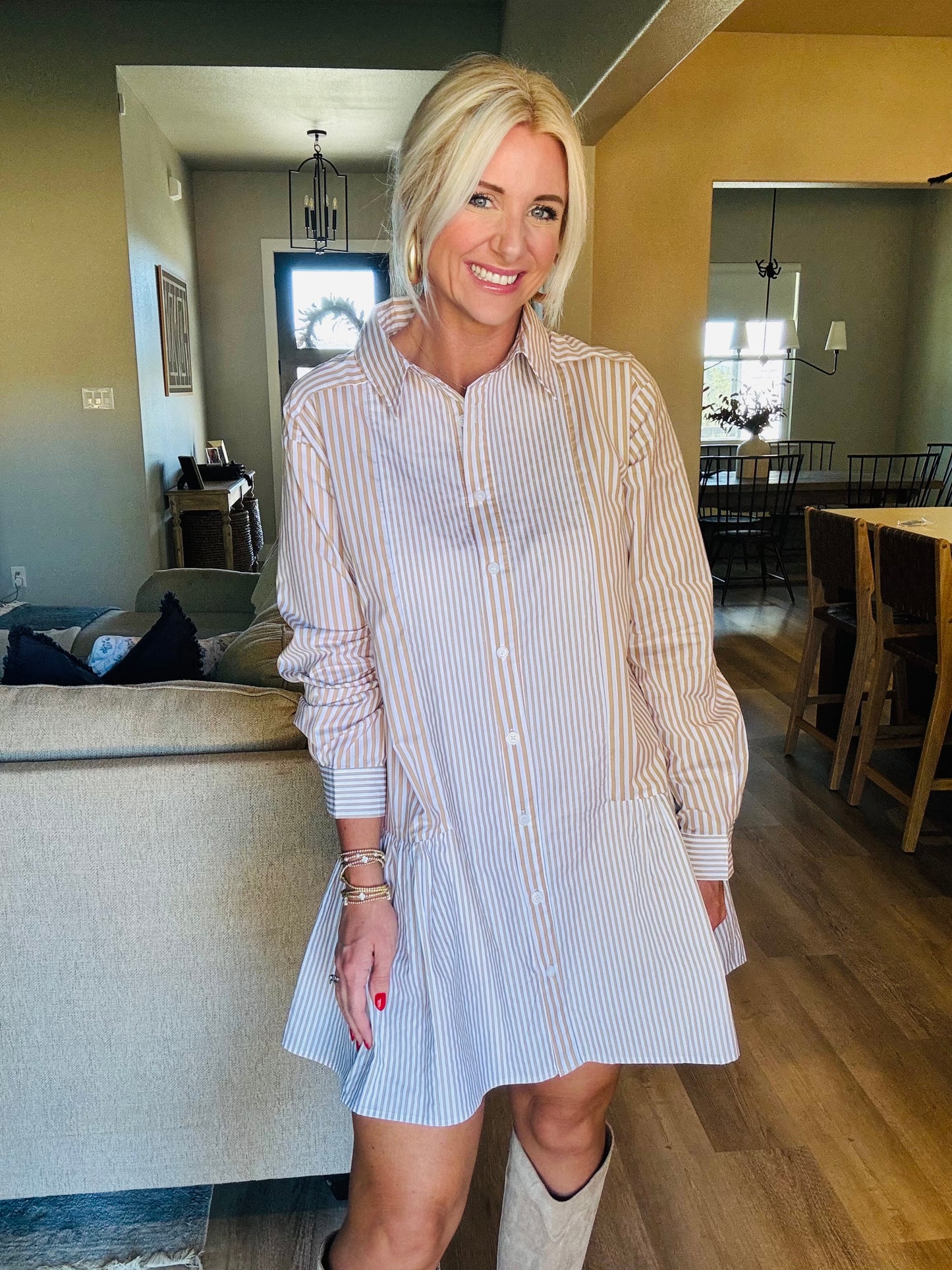 Fall Stripes Dress