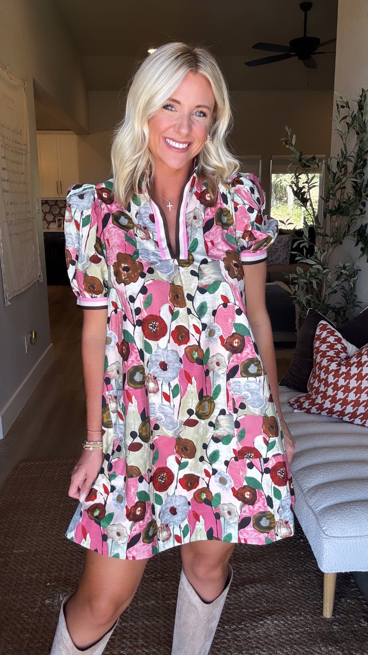 Ella Poppy Dress