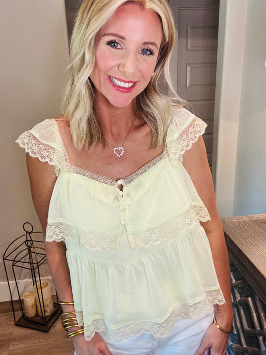 Lemon & Lace Top