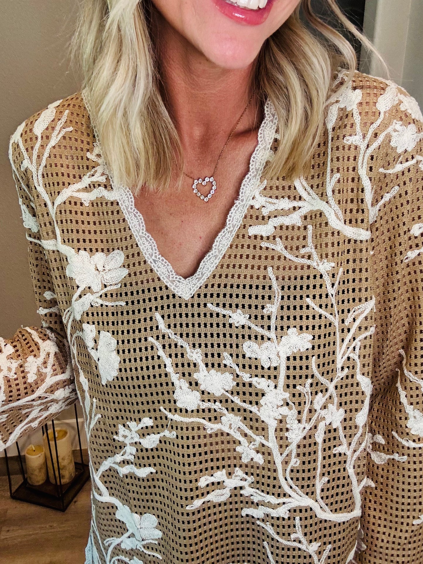 Coastal Lace Coverup