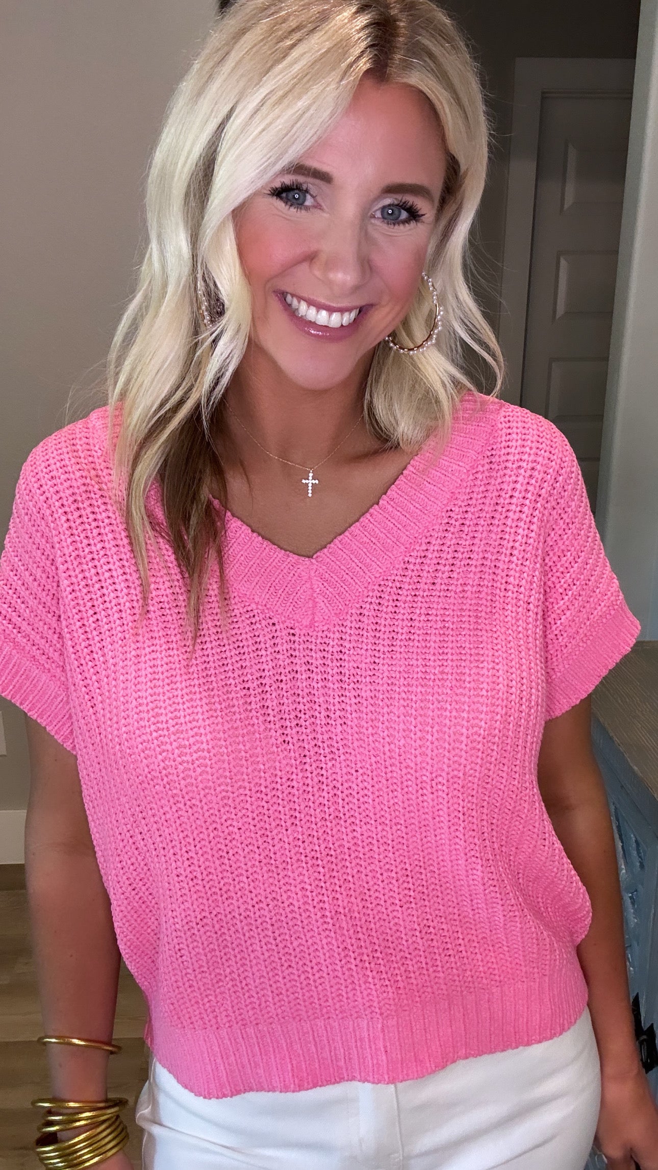 Cover Girl Pink Top