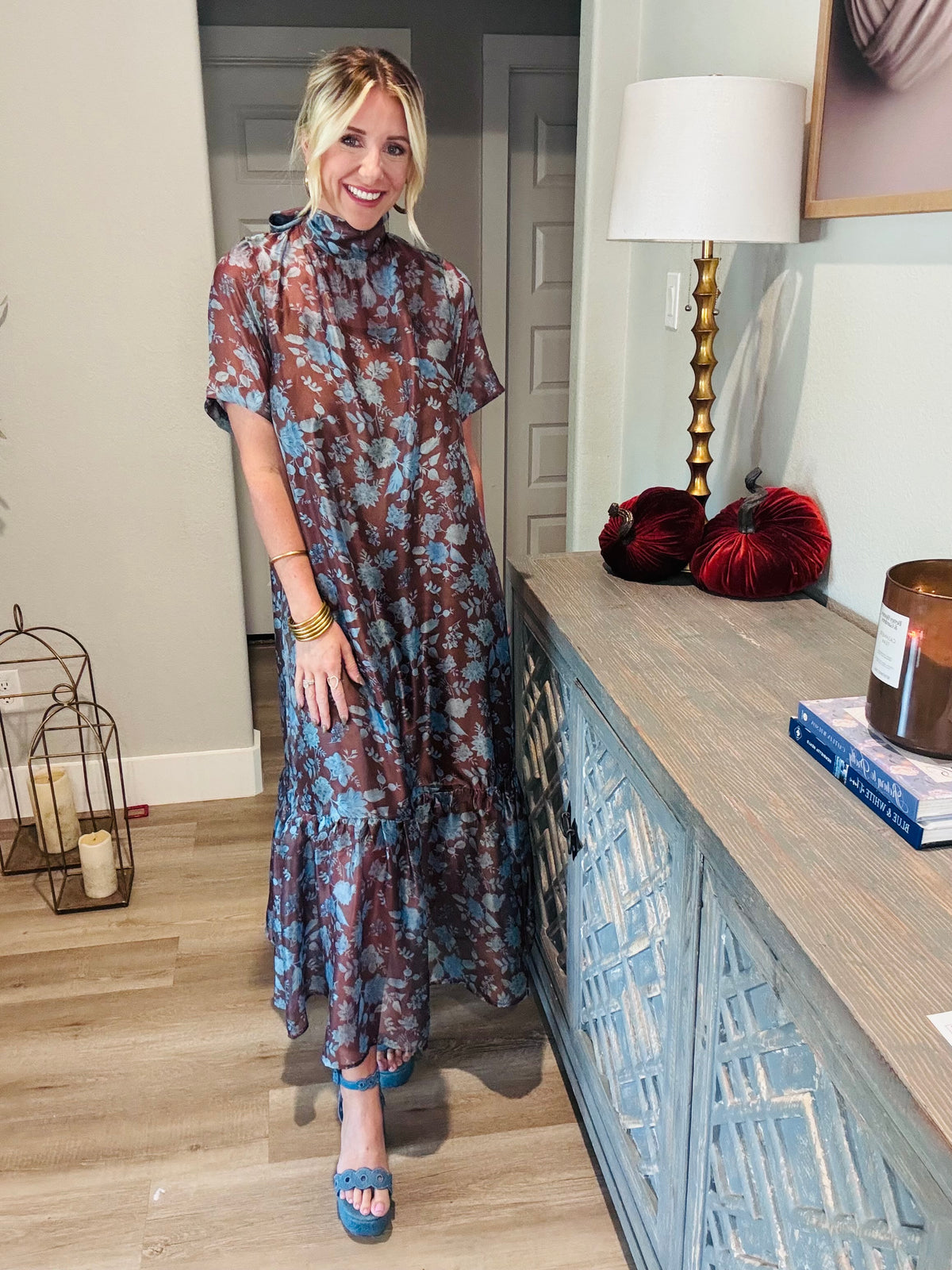 Dusty Blooms Maxi
