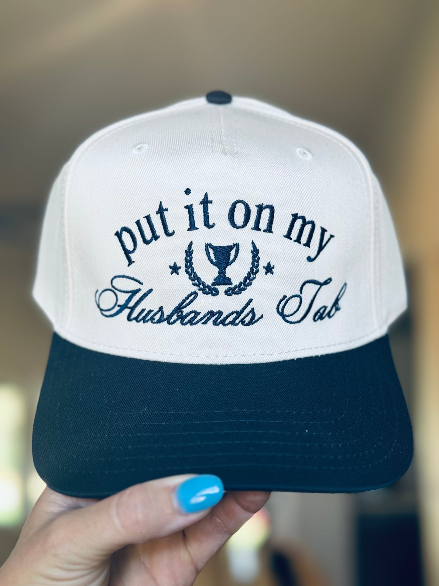 Husbands Tab Hat- Navy