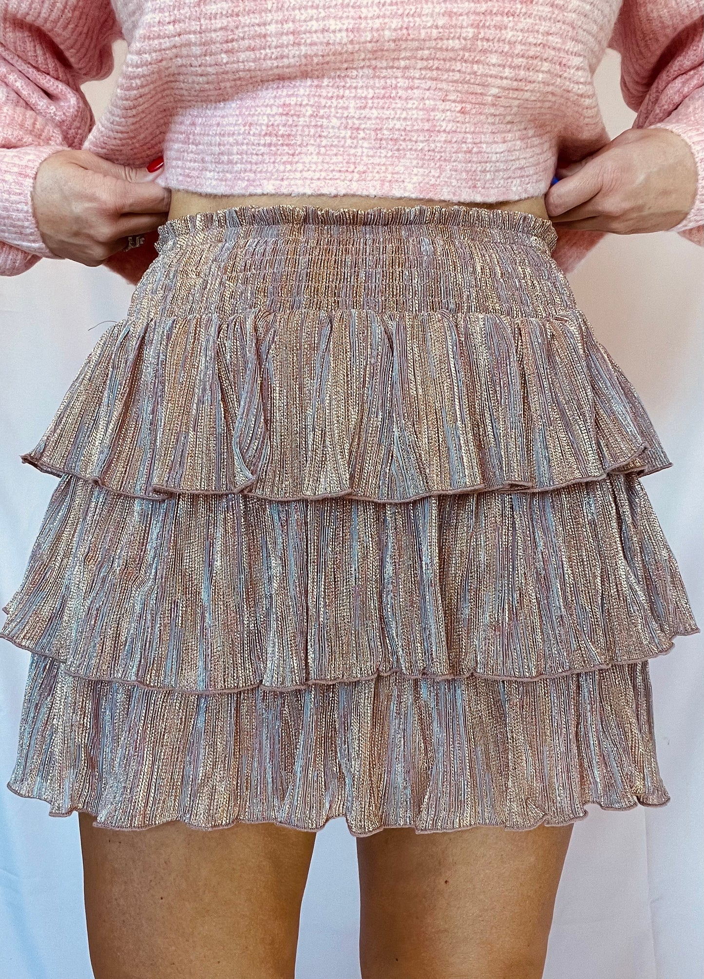 Shimmy Shimmer Skirt