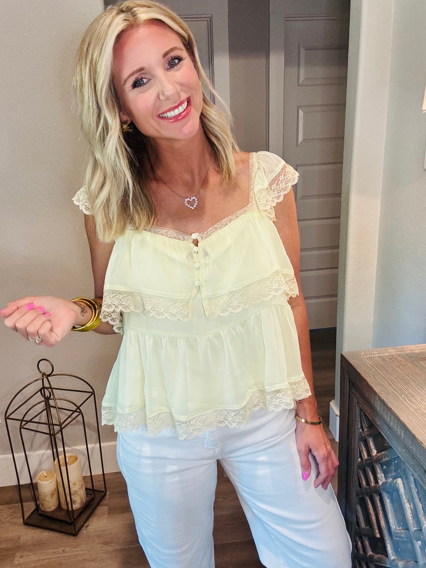 Lemon & Lace Top