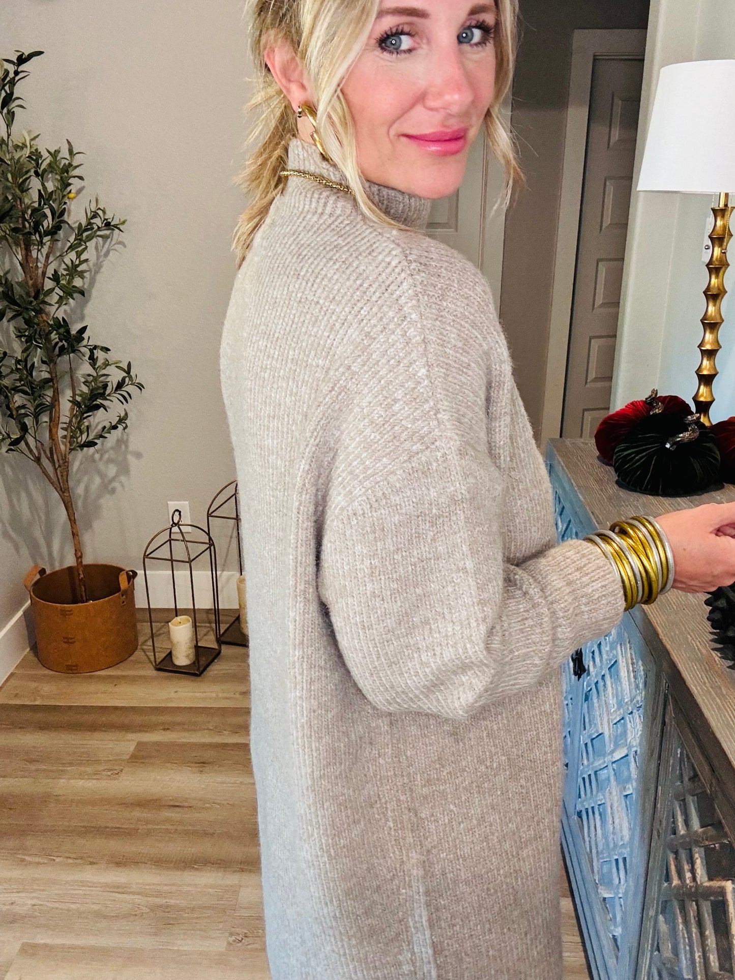 Sunday Morning Sweater Dress