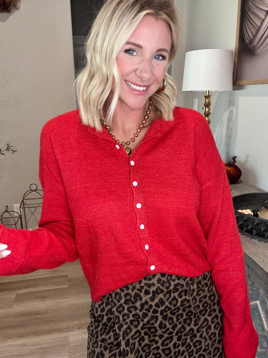 Cherry Kiss Cardigan