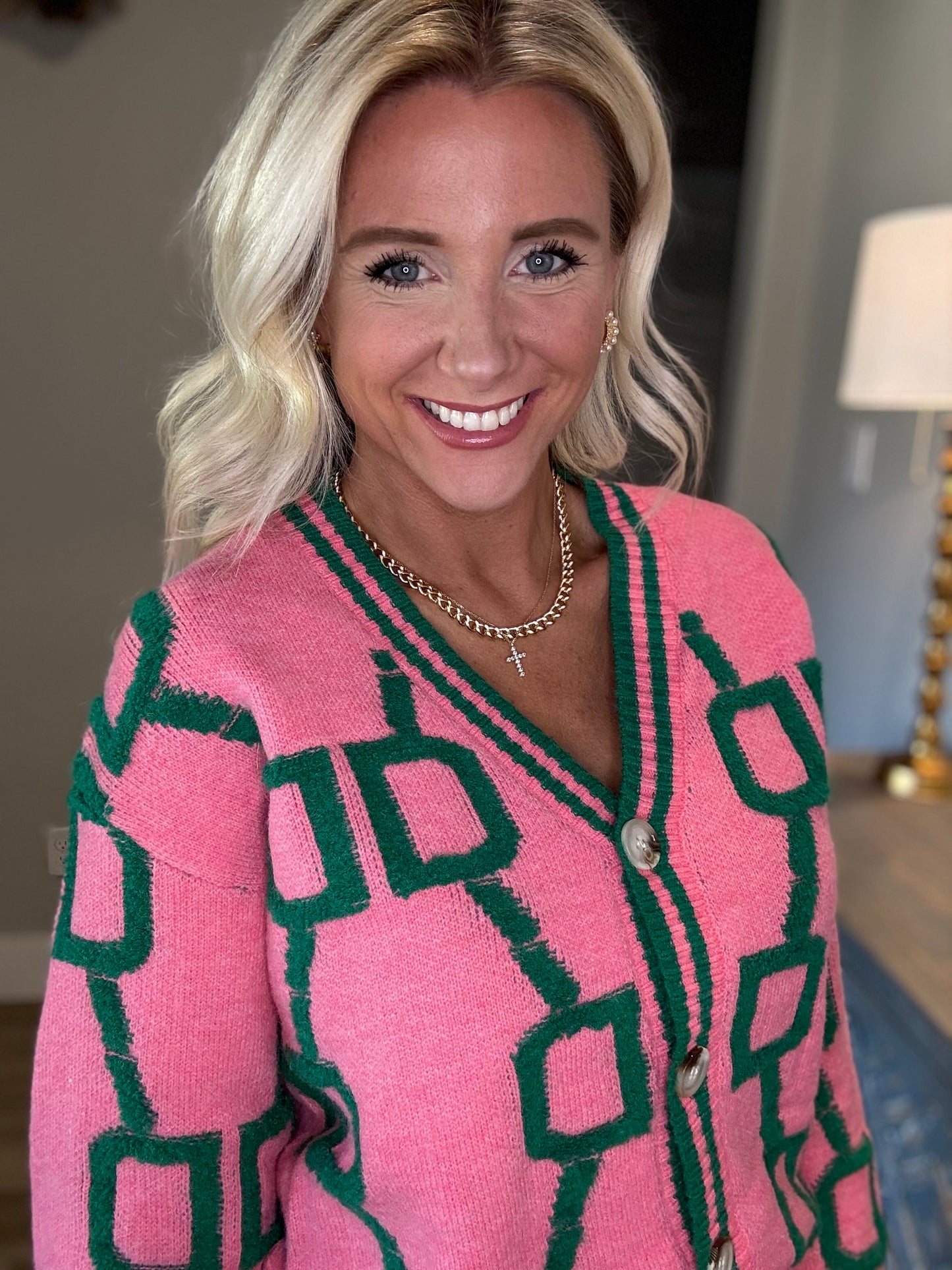 Pinkies Up Cardigan