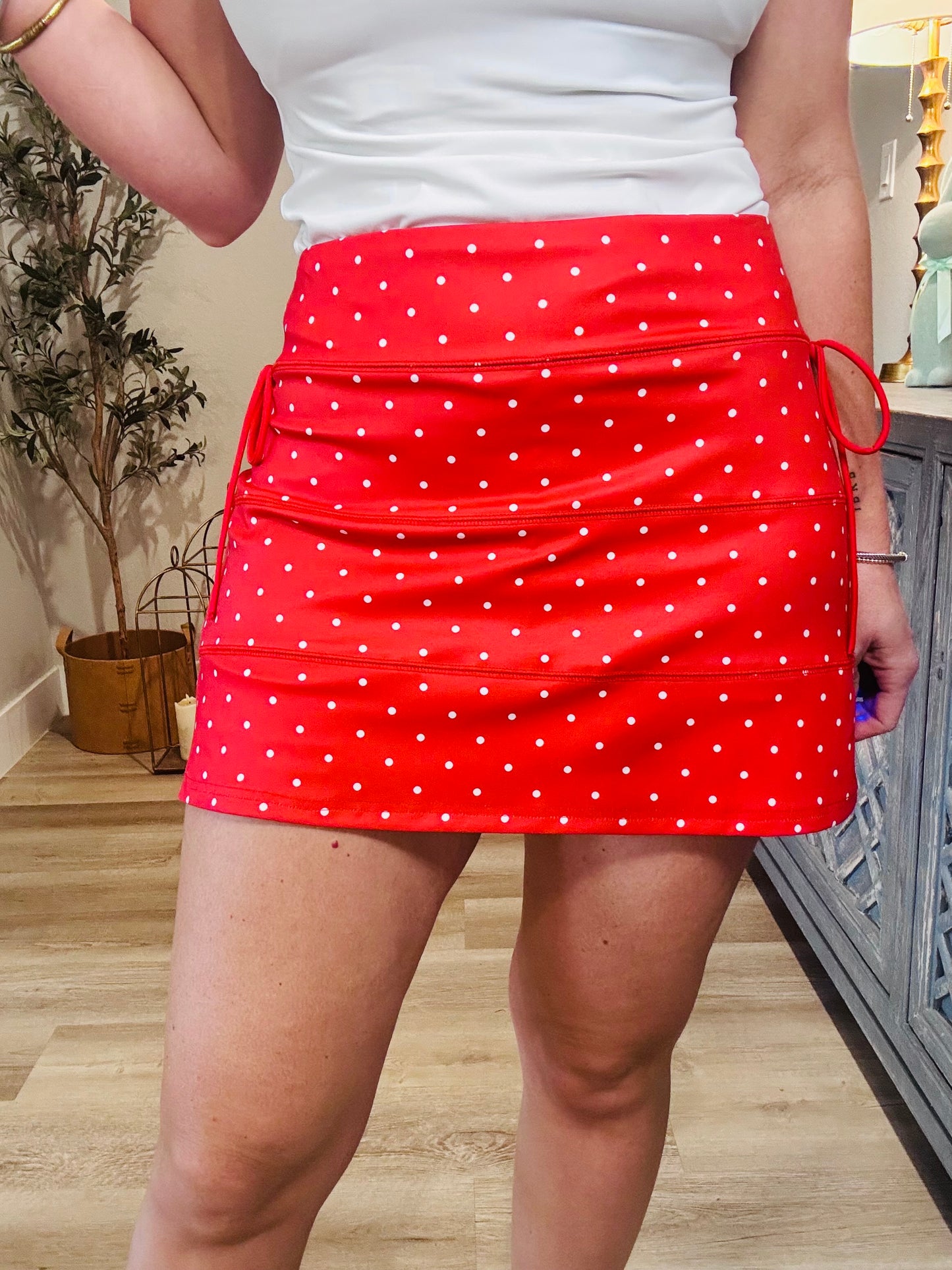 Betsy Polka Dot Skort