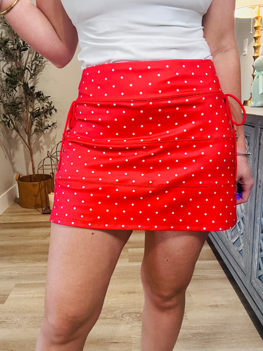 Betsy Polka Dot Skort