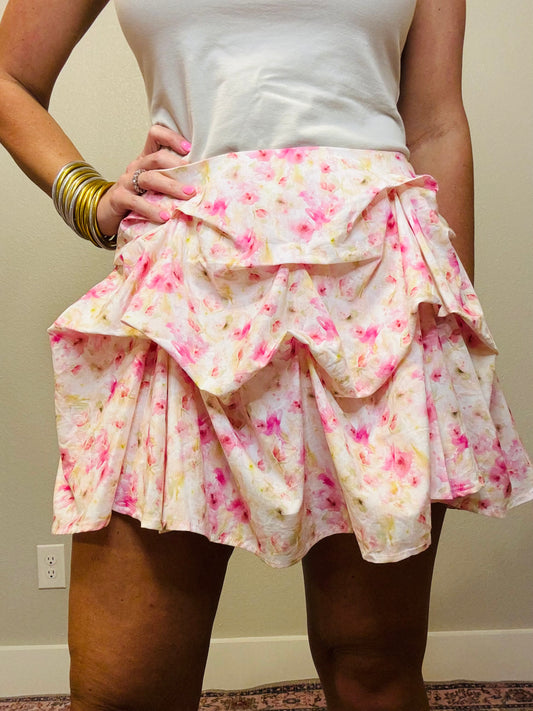 Pink Petals Skort