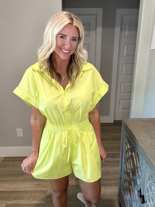 Lemon Lime & Sunshine Romper