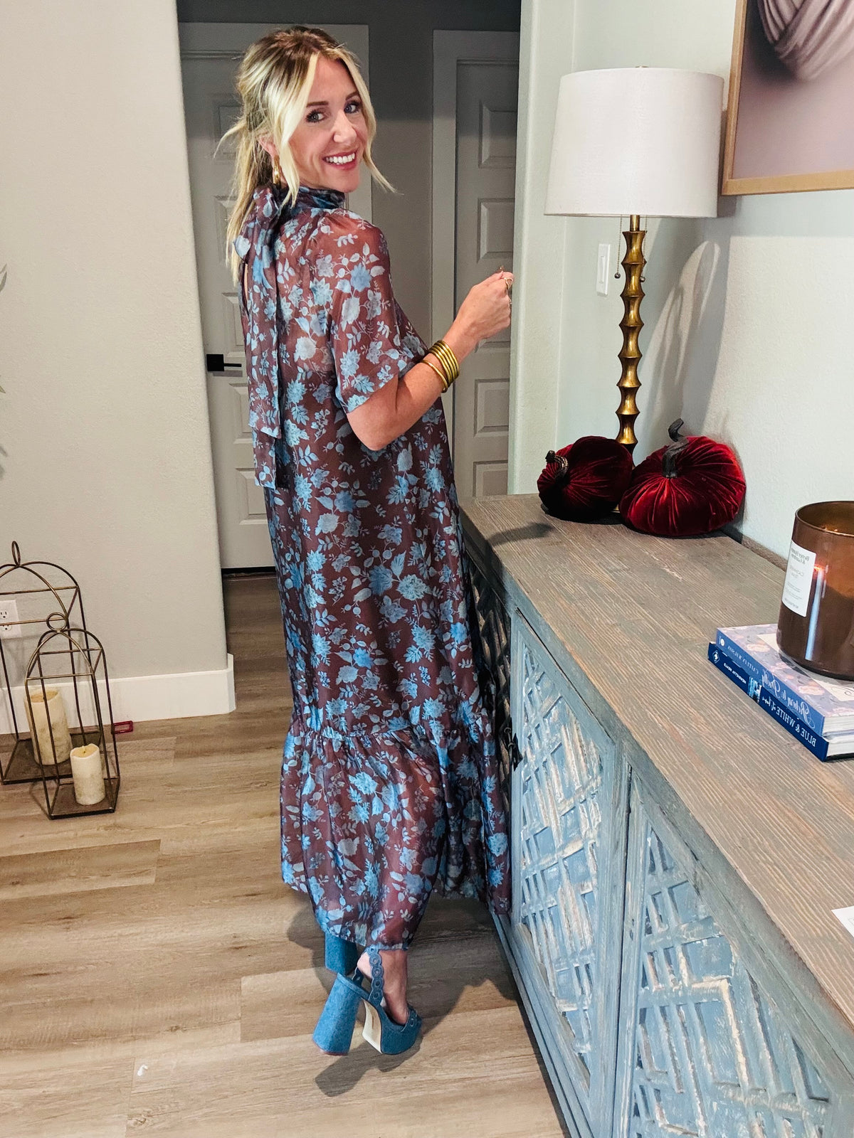 Dusty Blooms Maxi