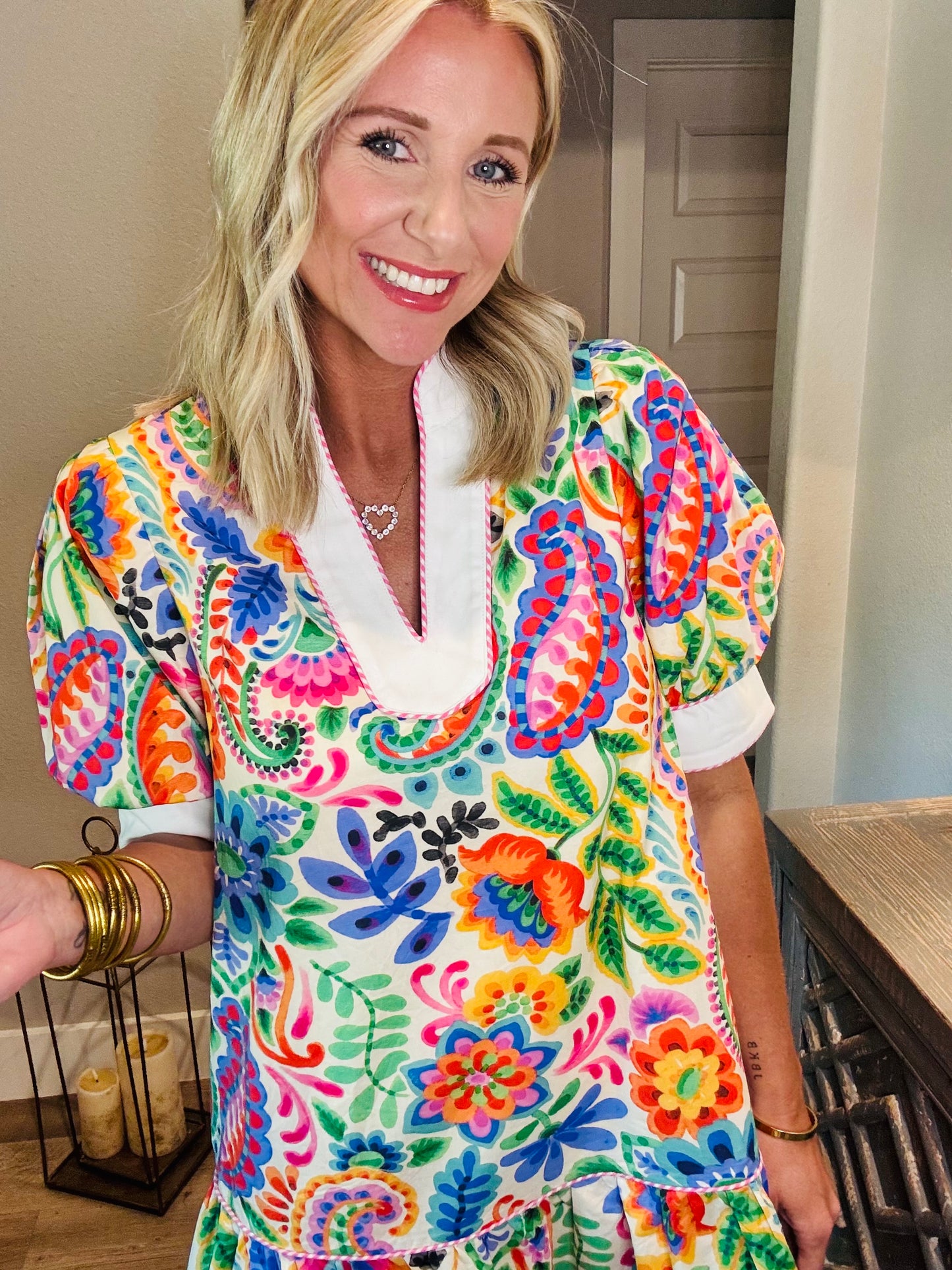 Palm Beach Paisley Dress