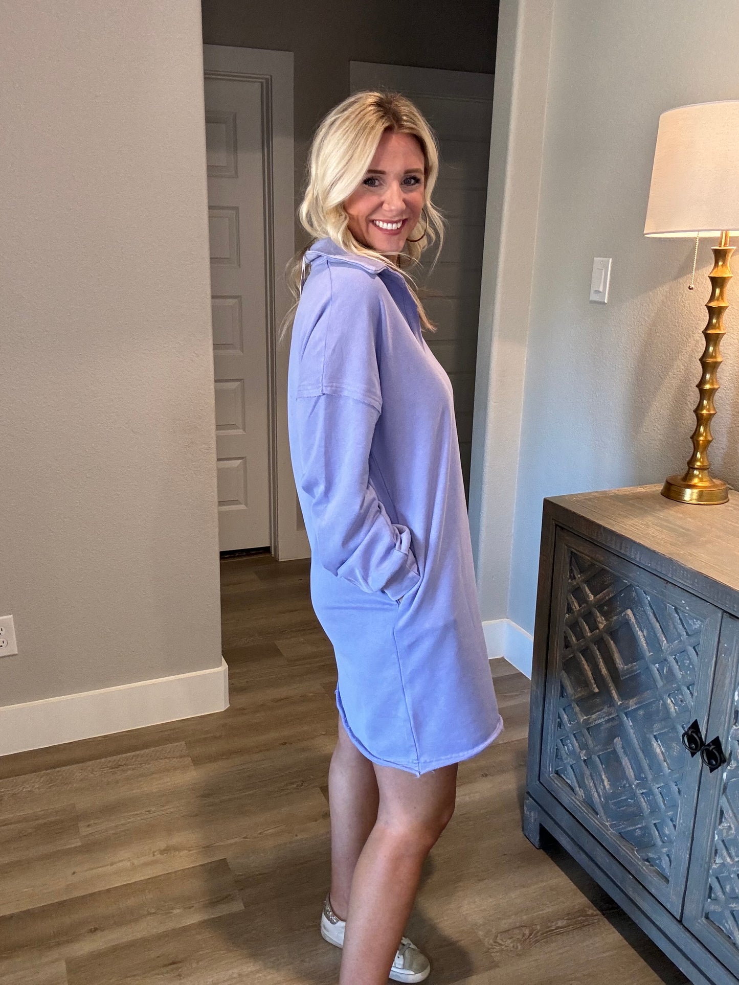 Periwinkle Mini Dress