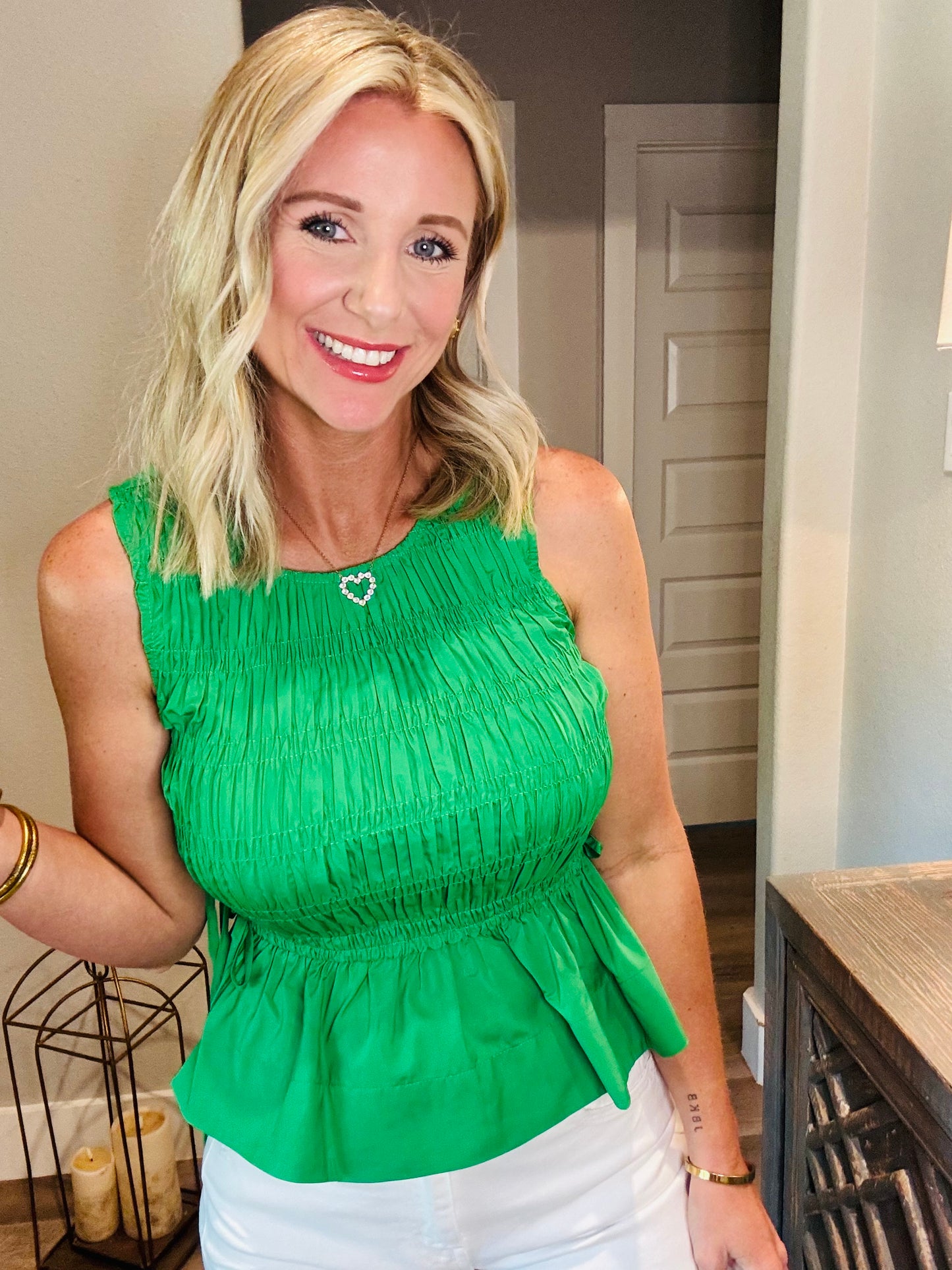 Kelly Coast Peplum Top