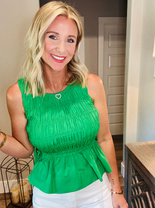Kelly Coast Peplum Top