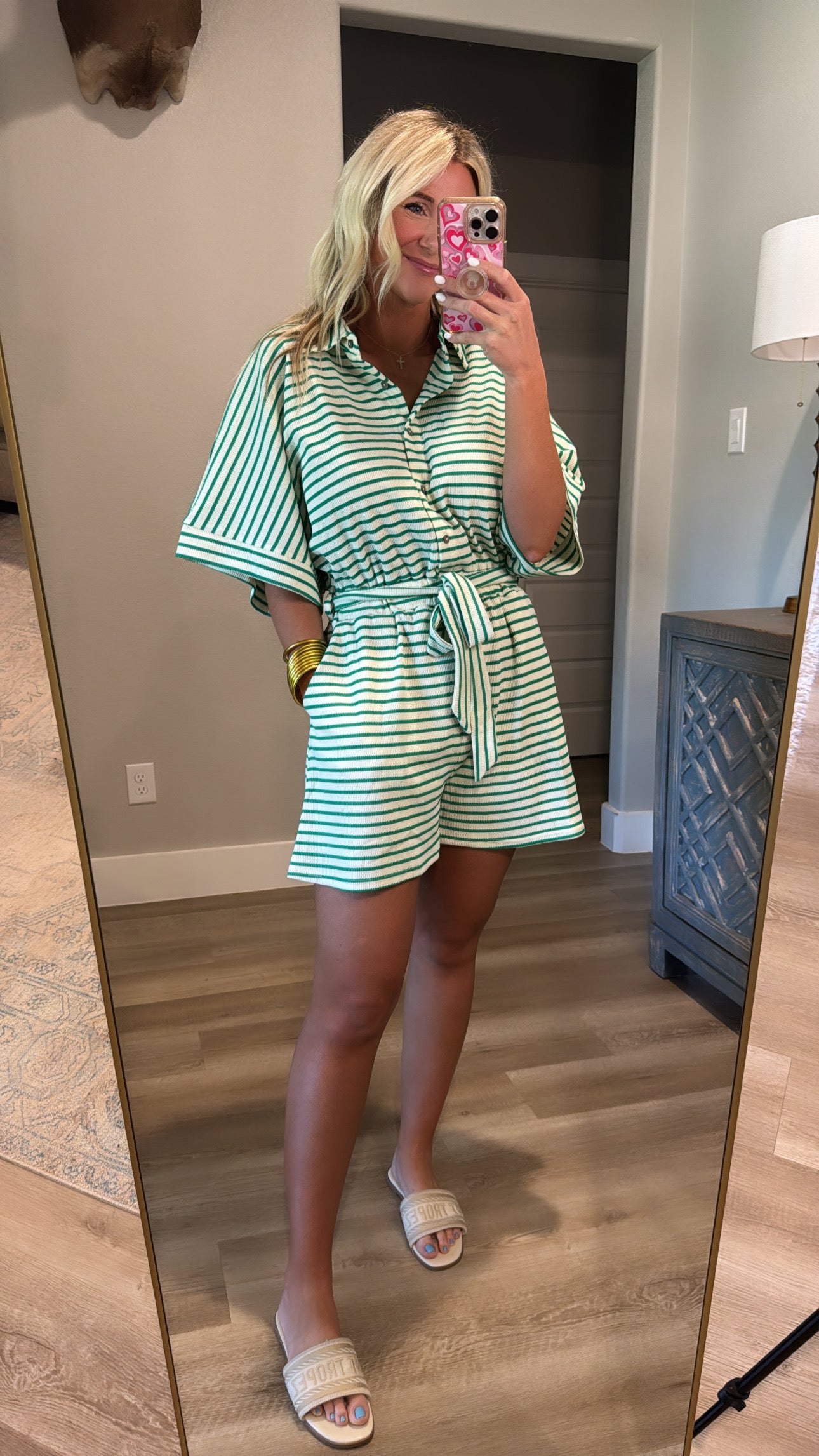 Lenny Stripe Romper