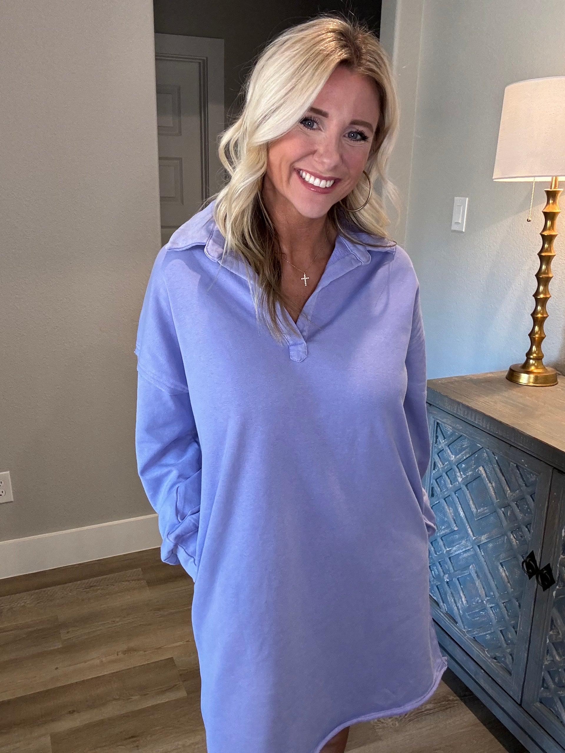 mini periwinkle dress Periwinkle Mini Dress – The Tate House