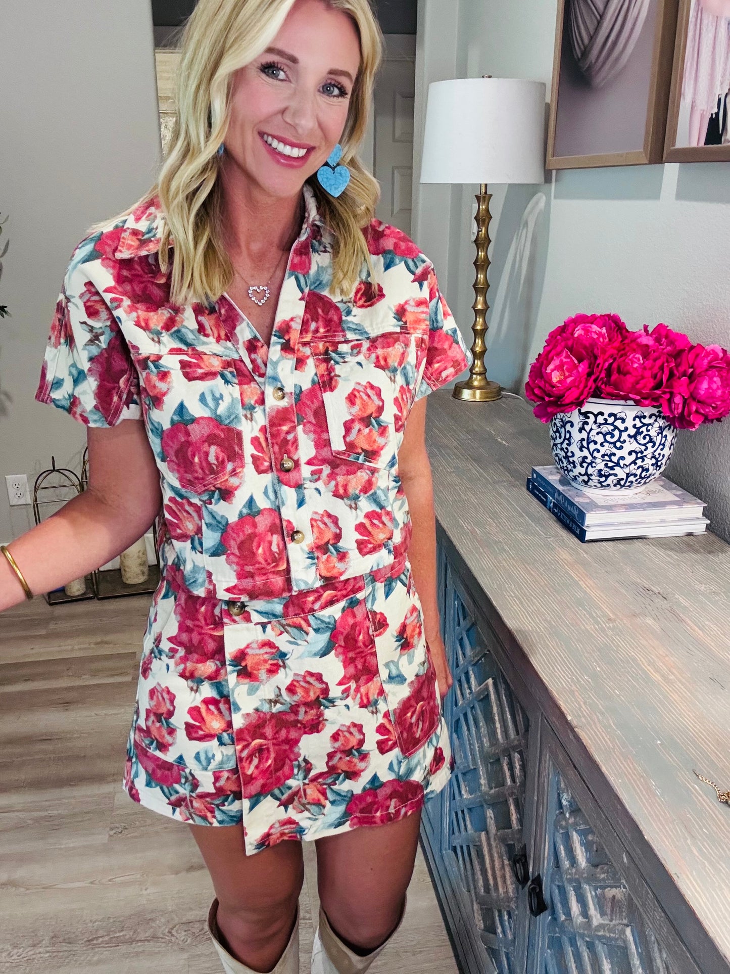 Rosewood Denim Set