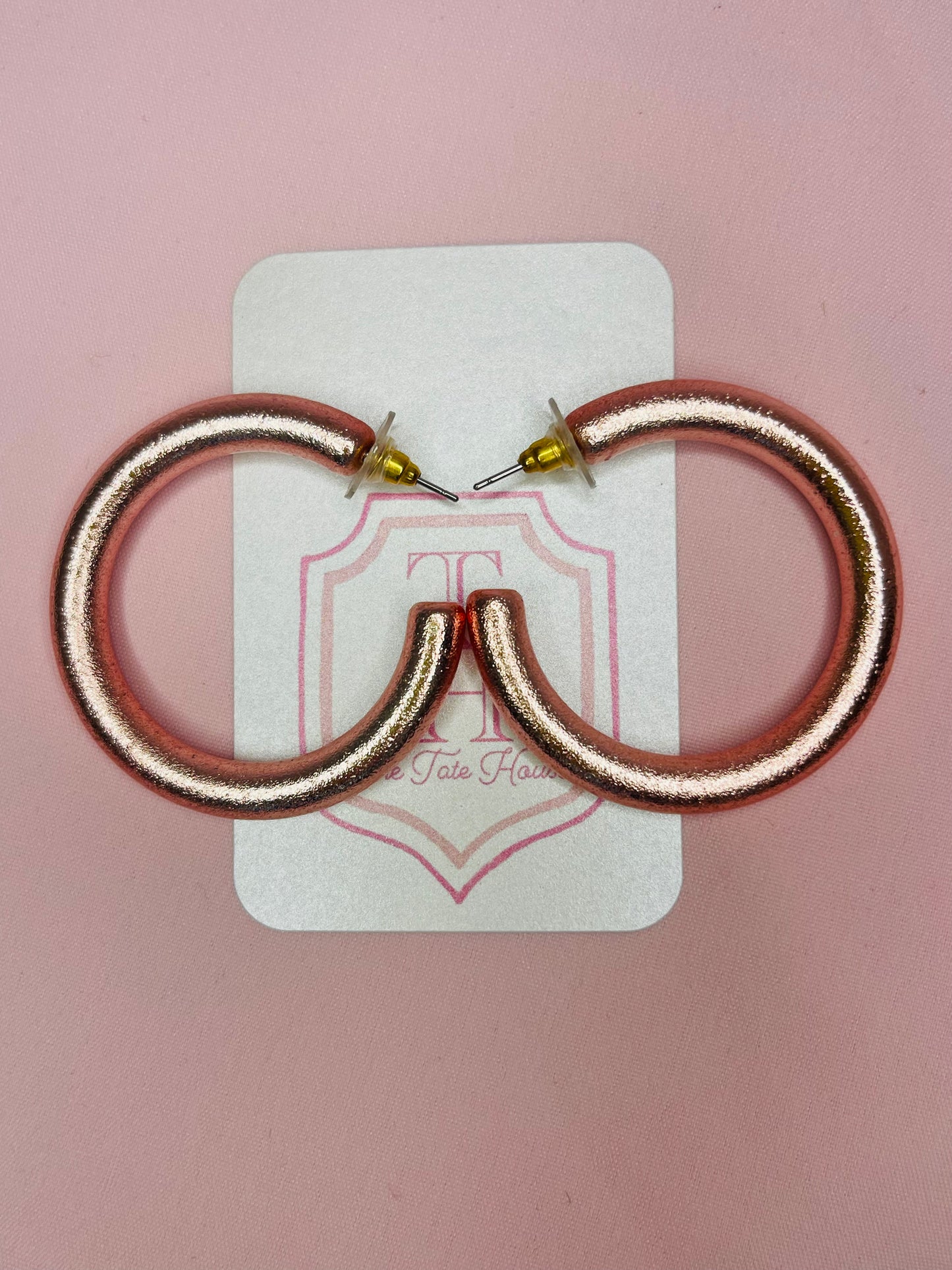 Light Pink Hoops